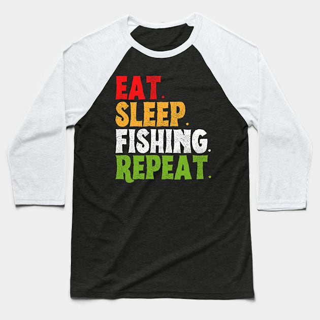 Fishing Lovers Gift Baseball T-Shirt by TShirtHook